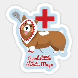 Good Little White Mage! Sticker